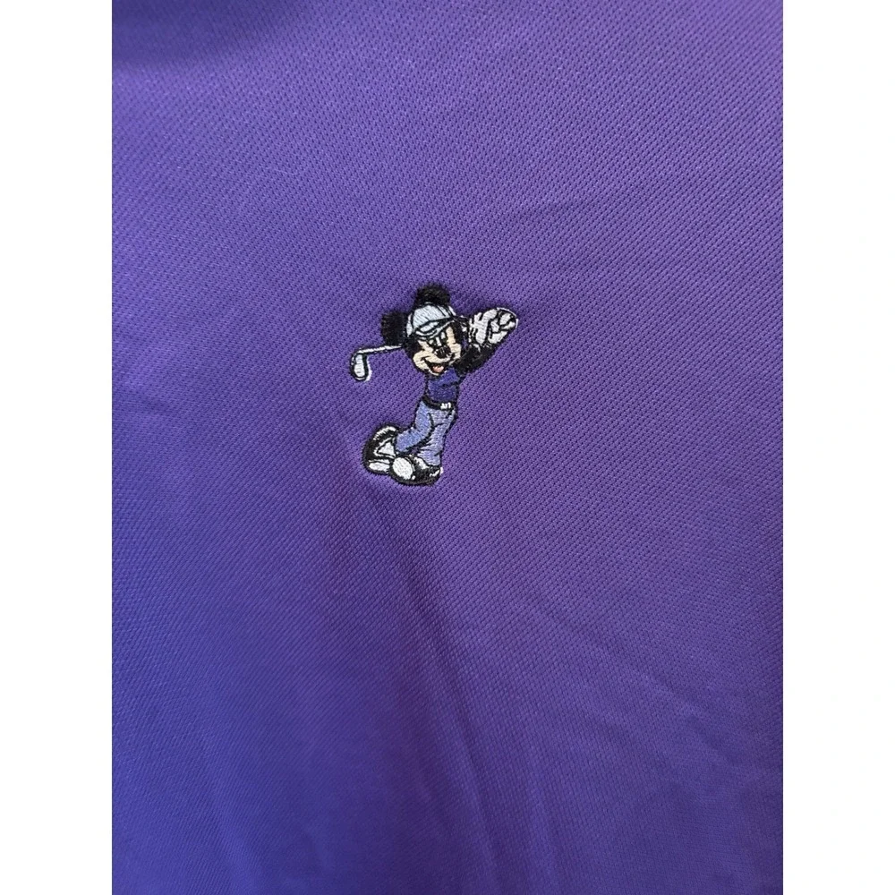 Nike Golf Dri-Fit Mickey Mouse Golfing Polo Shirt‎ Men's Size L